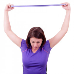Fitness gumiszalag inSPORTline Hangy 70 cm Light