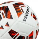 Futball labda VECTOR X SYNERGY narancs-fekete méret:5