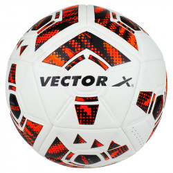 Futball labda VECTOR X SYNERGY narancs-fekete méret:5 Gyereknap Vector X
