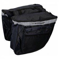 Kerékpártáska csomagtartóra dupla Dunlop 30x26x10 cm Sportszer Dunlop