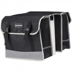 Kerékpártáska csomagtartóra dupla Dunlop 36x36x12 cm Sportszer Dunlop