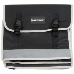 Kerékpártáska csomagtartóra dupla Dunlop 36x36x12 cm