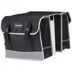 Kerékpártáska csomagtartóra dupla Dunlop 36x36x12 cm Sportszer Dunlop