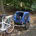 Kerékpár utánfutó Bicycle Gear 75x52x65 cm