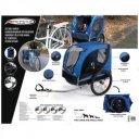 Kerékpár utánfutó Bicycle Gear 75x52x65 cm