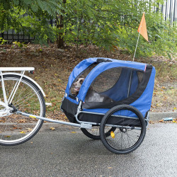 Kerékpár utánfutó Bicycle Gear 75x52x65 cm