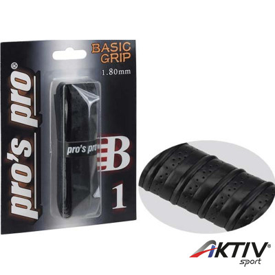 Teniszütő grip Pros Pro Basic B 1 fekete