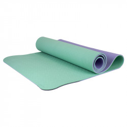 Jóga matrac 173x61x0,6 cm TPE türkiz