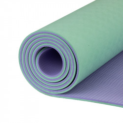 Jóga matrac 173x61x0,6 cm TPE türkiz