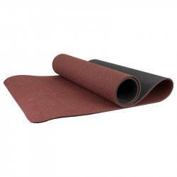 Szépséghibás Jóga matrac 173x61x0,6 cm TPE mályva Fitness Aktivsport