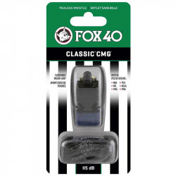 Síp Fox 40 Official Classic CMG fekete fogvédővel sípzsinórral