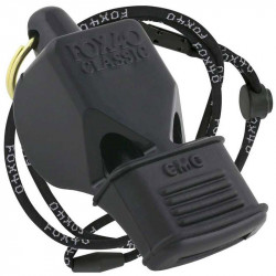 Síp Fox 40 Official Classic CMG fekete fogvédővel sípzsinórral Sportszer Fox 40