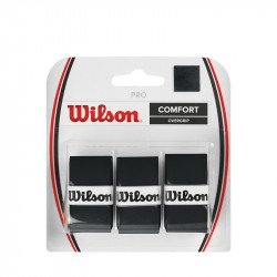Teniszütő grip Wilson Pro 3 db fekete Sportszer Wilson