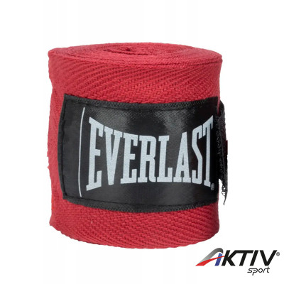 Bandázs Everlast 305 cm piros