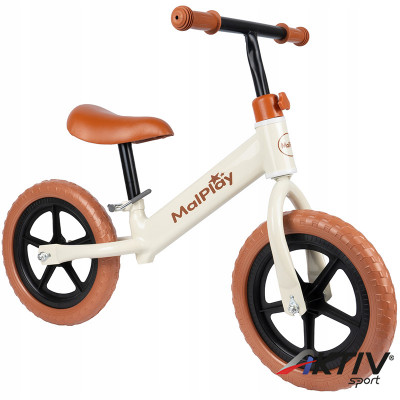 Futóbicikli krém-barna méret: 10