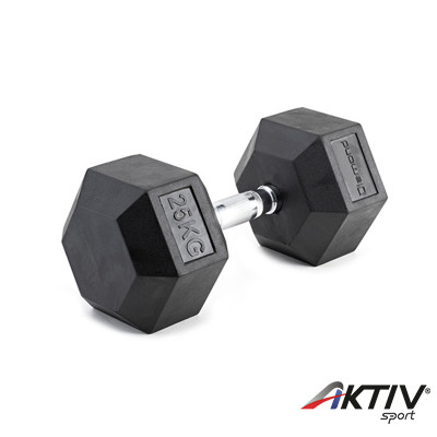 Hatszögletű kézisúlyzó Diamond Pro 25 kg