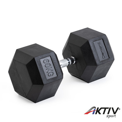 Hatszögletű kézisúlyzó Diamond Pro 60 kg