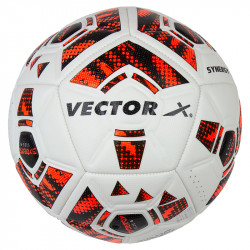 Futball labda VECTOR X SYNERGY narancs - fekete méret: 4 Sportszer Vector X