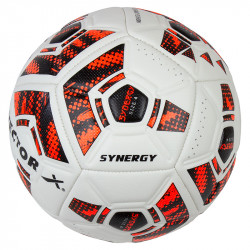 Futball labda VECTOR X SYNERGY narancs - fekete méret: 4