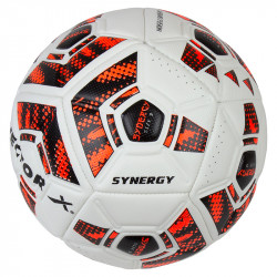 Futball labda VECTOR X SYNERGY narancs - fekete méret: 3