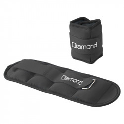 Bokasúly Diamond Pro 2,5 kg fekete Fitness Diamond Pro