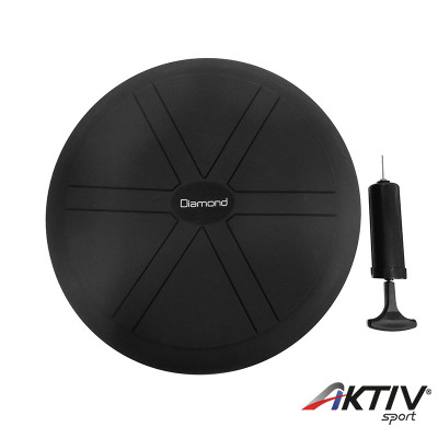 Egyensúlyozó párna Diamond Pro fekete