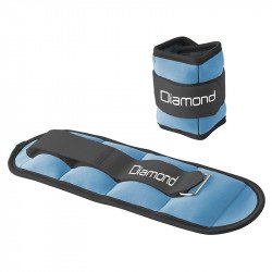 Bokasúly Diamond Pro 1 kg kék Fitness Diamond Pro
