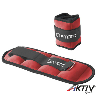 Bokasúly Diamond Pro 2x2 kg piros
