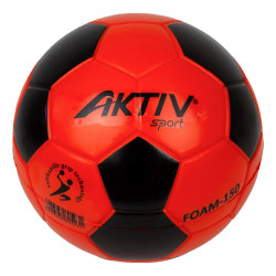 Szivacskézilabda Aktivsport 15 cm narancs-fekete Sportszer Aktivsport