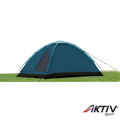 Sátor Camp Active 2 személyes 200x120 cm kék