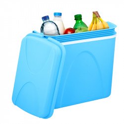 Hütőtáska 39x25x38 cm kék-fehér 24 l Sportszer