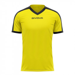 Futball mez Givova Revolution sárga-fekete XL Sportszer Givova