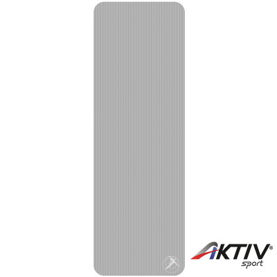 Szépséghibás fitnesz szőnyeg Trendy ProfiGymMat Home 180x60x1,5 cm szürke