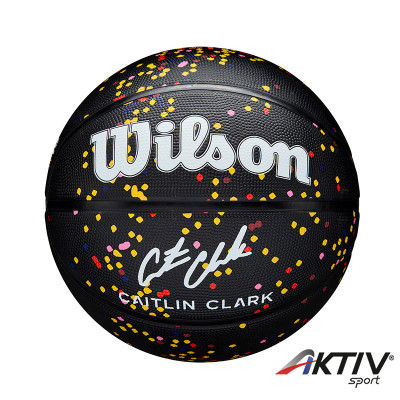 Kosárlabda Wilson Caitlin Clark Journey Series 6-os méret fekete
