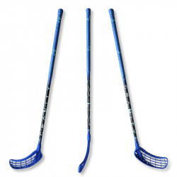 Floorball ütő üvegszálas Gravity 96/108 cm IFF balos kék Sportszer ASport