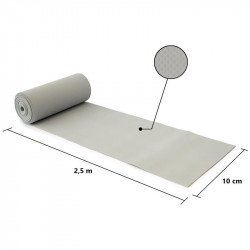 Fitnesz szalag Trendy Limite Medical 2,5 m x 10 cm szürke Fitness Trendy