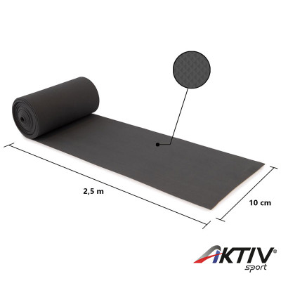 Fitnesz szalag Trendy Limite Medical 2,5 m x 10 cm antracit