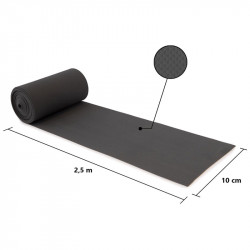 Fitnesz szalag Trendy Limite Medical 2,5 m x 10 cm antracit Fitness Trendy