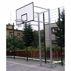 Kosárállvány lebetonozható Aktivsport 165 cm benyúlás, 2 oszlopos szett Besorolásra vár Aktivsport TT