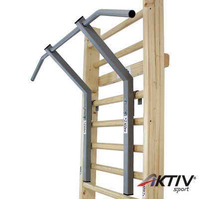 Húzódzkodó T1 Aktivsport bordásfalra akasztható falra szerelhető 101x66 cm