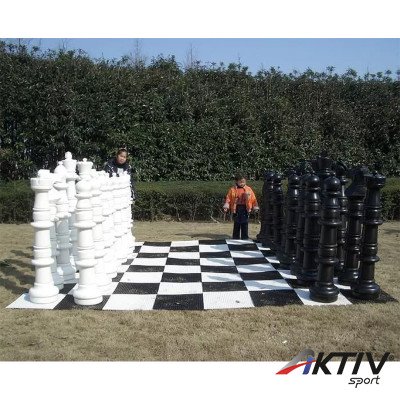 Kültéri óriás sakkfigura készlet