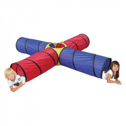 Mászóalagút kereszt alakú Játék Regio