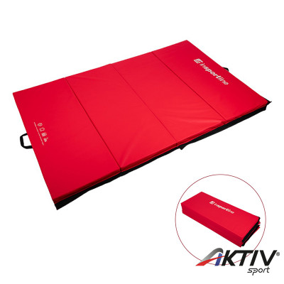 Összehajtható gimnasztikai szőnyeg inSPORTline Kvadfold 200x120x5 cm