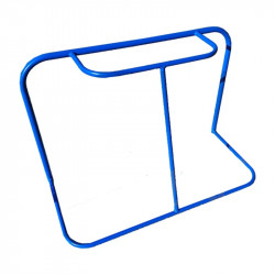 Fém floorball kapu hálóval 90x60 cm