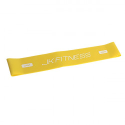 Mini band erősítő szalag JK Fitness sárga könnyű Fitness JK Fitness