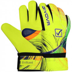 Kapuskesztyű Givova New Brilliant sárga-királykék méret: 5 Sportszer Givova