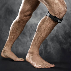 Térdpánt Select Knee strap fekete