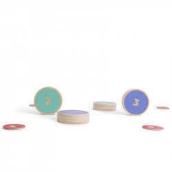 Fa korong játék BS Toys Roll It