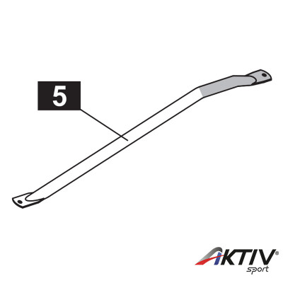 Alkatrész támasztópálca hajlított