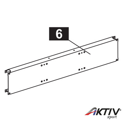 Alkatrész fém tengelytávtartó lemez